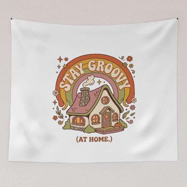 Item preview, Stay Groovy At Home designed and sold by SignumShop.