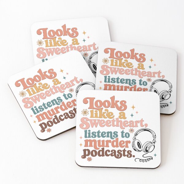Item preview, Looks Like a Sweetheart – True Crime Humor designed and sold by Noventra112.