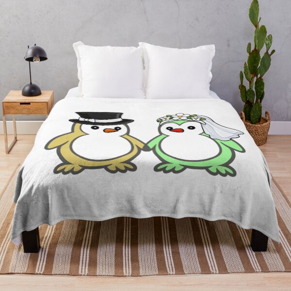Item preview, Pippo Wedding – Bride & Groom Penguins Set 4 designed and sold by Pippo-Penguin.