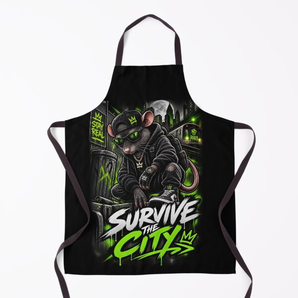 Item preview, Rat Survive the City Urban Streetwear designed and sold by Svetrovnia - Street Style.