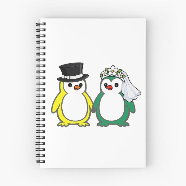 Item preview, Pippo Wedding – Bride & Groom Penguins Set 5 designed and sold by Pippo-Penguin.