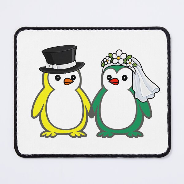 Item preview, Pippo Wedding – Bride & Groom Penguins Set 5 designed and sold by Pippo-Penguin.