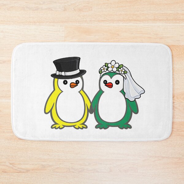 Item preview, Pippo Wedding – Bride & Groom Penguins Set 5 designed and sold by Pippo-Penguin.