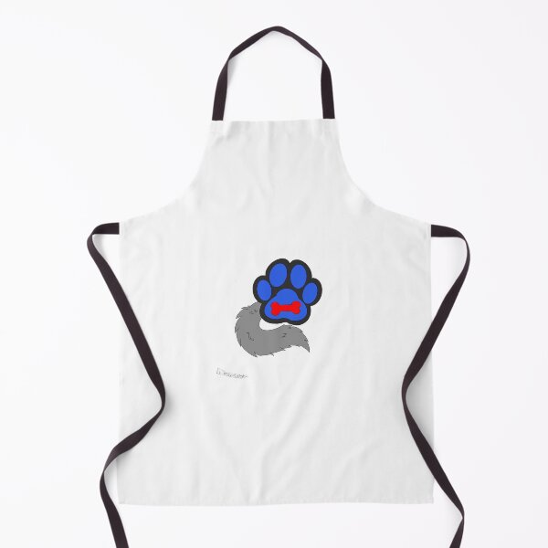Item preview, pup paw with a wolf tail designed and sold by the-imPAWium.