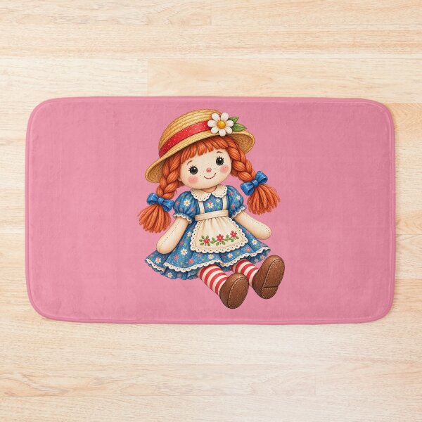 Item preview, Charming Vintage Rag Doll designed and sold by JessouArt.