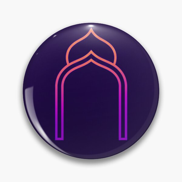 Item preview, Minimalist Islamic Arch - Modern Mosque Outline (V.8) designed and sold by D-Islamic.