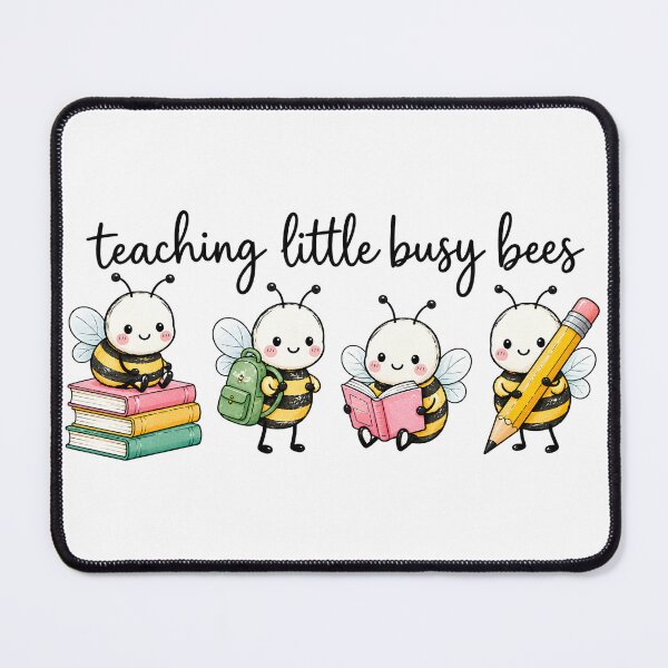 Item preview, Teaching Little Busy Bees Spring Bumblebee Teacher Design designed and sold by VGAfanatic.