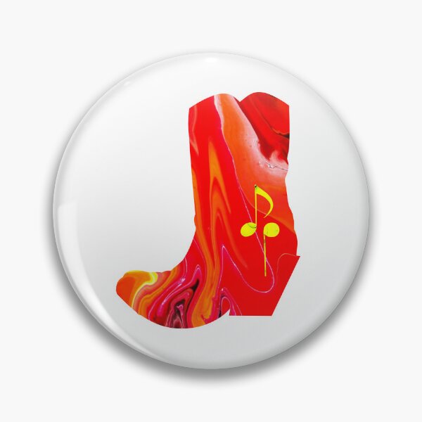Item preview, Cowboy boot DP - Flow Art / Pour Painting - jdp-22-0008 designed and sold by ANomadDesigns.