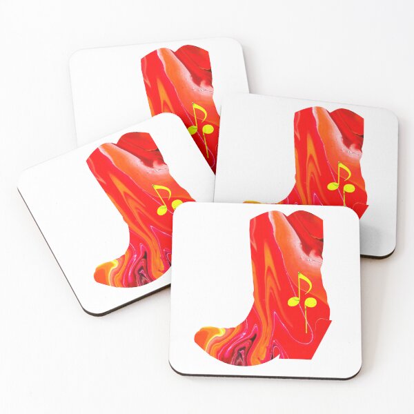 Item preview, Cowboy boot DP - Flow Art / Pour Painting - jdp-22-0008 designed and sold by ANomadDesigns.