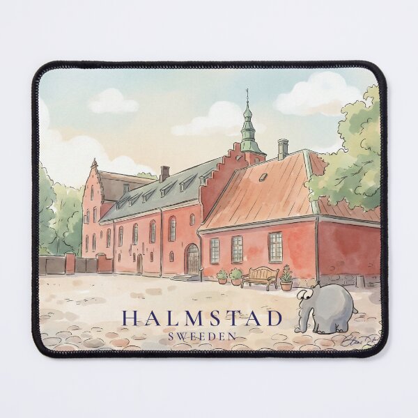 Item preview, Halmstad Castle with Decorative Ship designed and sold by clausbjoern.