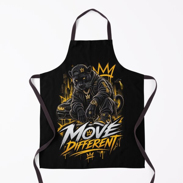 Item preview, Black Panther Move Different Urban Streetwear designed and sold by Svetrovnia - Street Style.