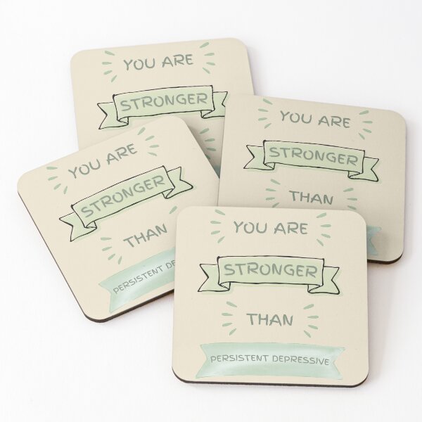 Item preview, You Are Stronger Than Persistent Depressive, PDD, Persistent Depressive Disorder designed and sold by MoMidoStore.