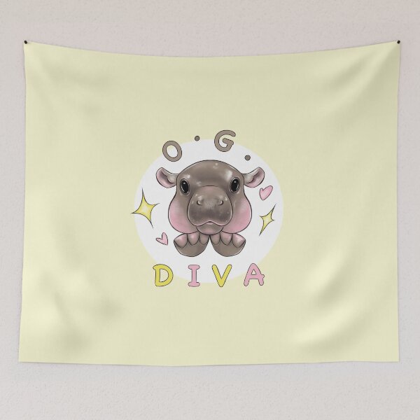 Item preview, Original Diva Moo Deng designed and sold by marley-seraph.