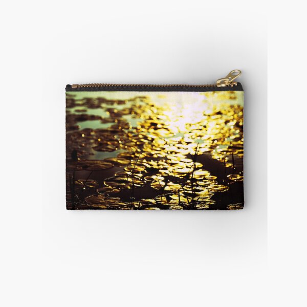 Item preview, Golden Hour Sunlight Glinting on Lily Pads designed and sold by BarbeeOneida.