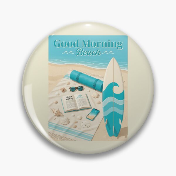 Item preview, Good Morning Beach designed and sold by SaltySurfgirl.