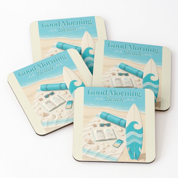 Item preview, Good Morning Beach designed and sold by SaltySurfgirl.