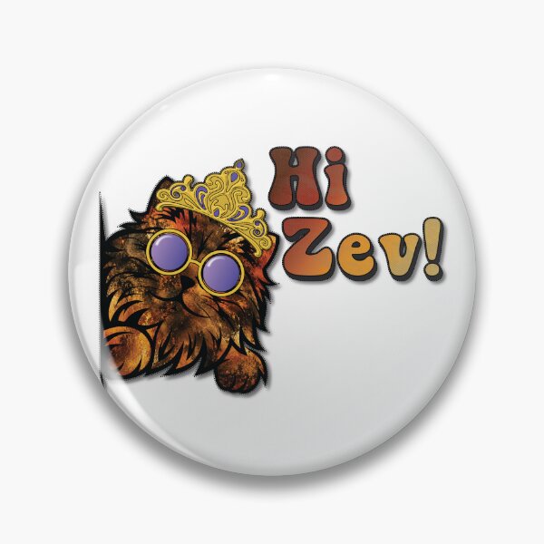 Item preview, Hi Zev! Princess Donut Tortie Cat designed and sold by Leslie Makes Art & Crafts.