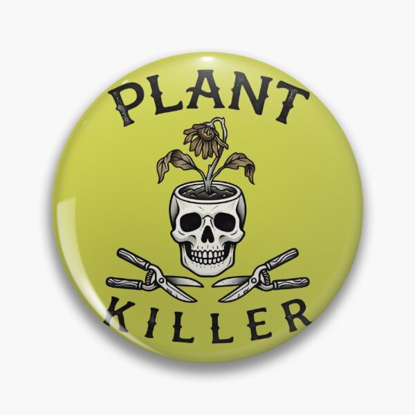 Item preview, Plant Killer Funny Gardening Skull designed and sold by MagicTheDog.