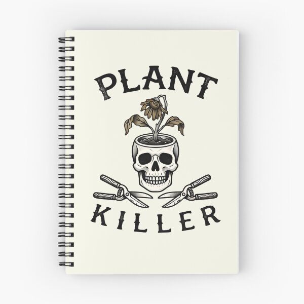 Item preview, Plant Killer Funny Gardening Skull designed and sold by MagicTheDog.