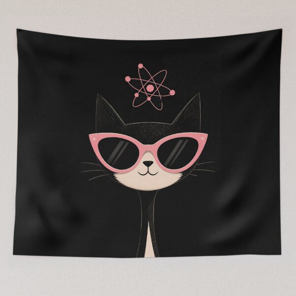 Item preview, Y2K Atomic Cat 10 designed and sold by MarkColeImaging.