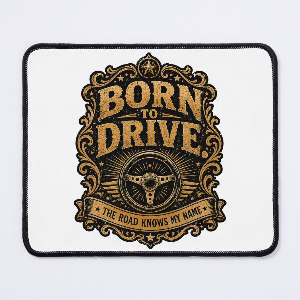 Item preview, Born To Drive Automotive Design designed and sold by InkroarCo.