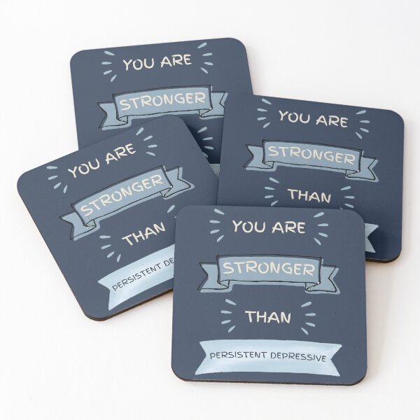 Item preview, You Are Stronger Than Persistent Depressive, PDD, Persistent Depressive Disorder designed and sold by MoMidoStore.