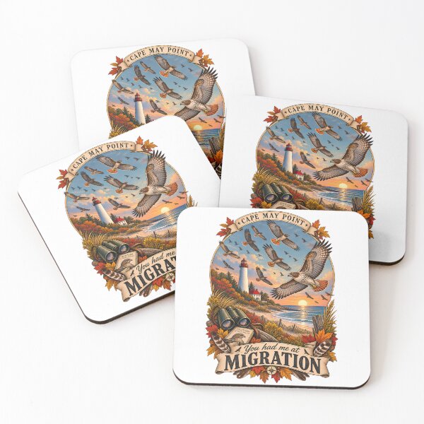 Item preview, Cape May Point You Had Me At Migration Hawk Migration designed and sold by Neurospicy Trolls.