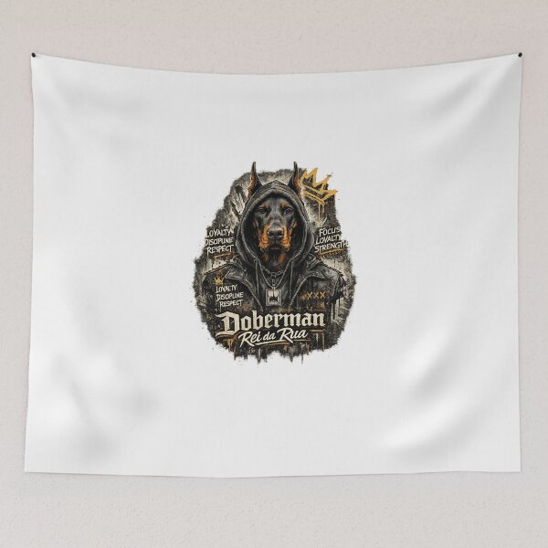 Item preview, Doberman Street King designed and sold by FurryPrintLab-FurryPrintLabDesign.