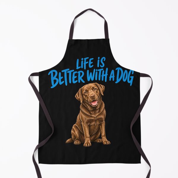 Item preview, Life Is Better With A Dog Labrador Retriever Dog Lover Design designed and sold by AdicretorDesign.