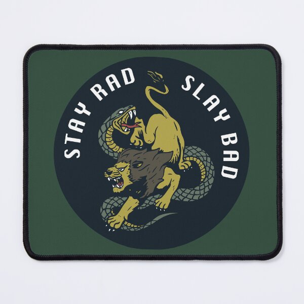 Item preview, STAY RAD SLAY BAD designed and sold by YellowDoorStudiosShop.