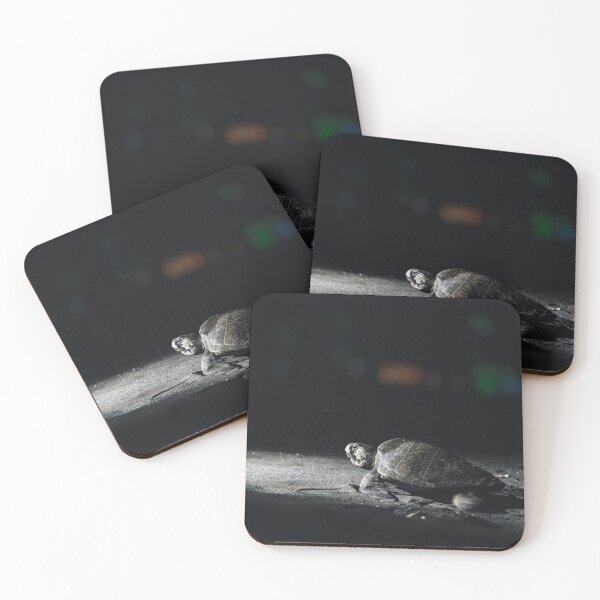 Item preview, Nighttime Sea Turtle Crawling on Dark Shore designed and sold by BarbeeOneida.