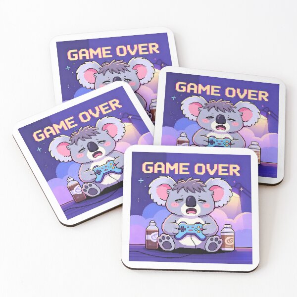 Item preview, Game Over Pixel Art Gamer Style designed and sold by Bonasates.