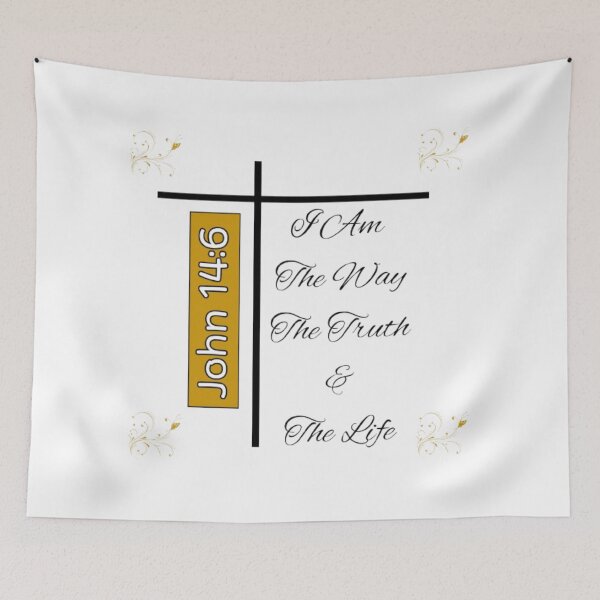 Item preview, I Am The Way, The Truth, & The Life (John 14:6) designed and sold by tellit24seven.