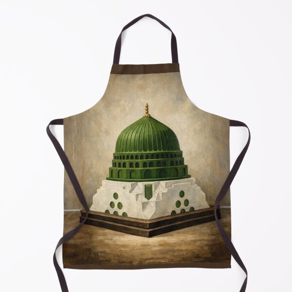 Item preview, The Green Dome of Madina – Sacred Islamic Architecture Art designed and sold by D-Islamic.