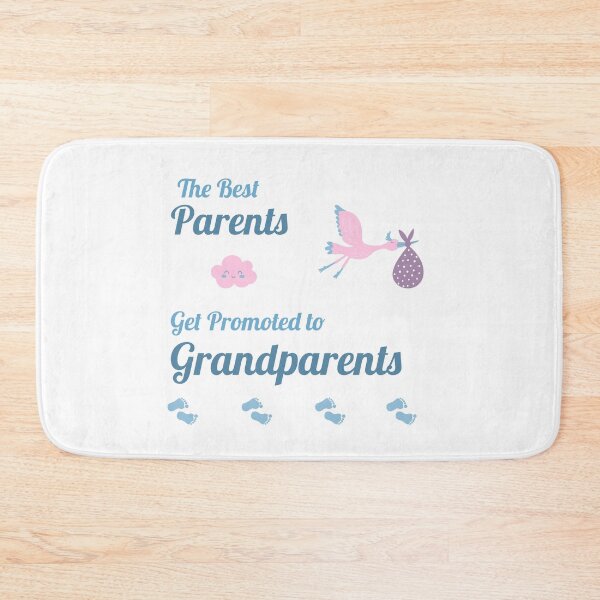 Item preview, The Best Parents Get Promoted to Grandparents – Cute Baby Announcement Design designed and sold by SoulThread Studio.