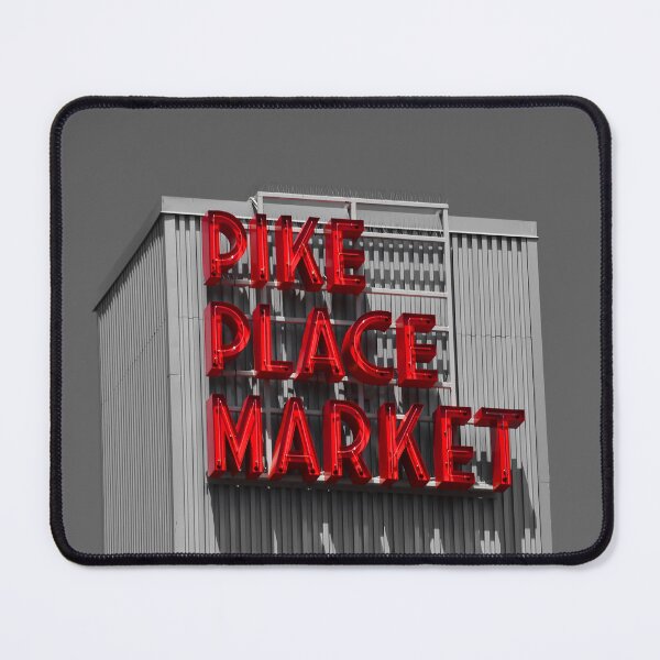 Item preview, Color isolated Pike Place Market  designed and sold by Cblifeisgood.
