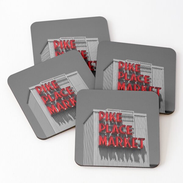 Item preview, Color isolated Pike Place Market  designed and sold by Cblifeisgood.