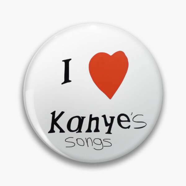 Item preview, I love Kanye's songs designed and sold by ConcreteSaint.