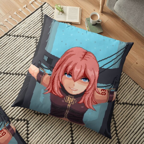 Megurine Luka Vocaloid Pixel Art Floor Pillow