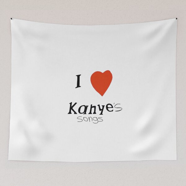 Item preview, I love Kanye's songs designed and sold by ConcreteSaint.