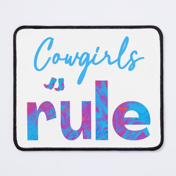 Item preview, Cowgirls Rule 2 - Flow Art / Pour Painting - jdp-22-0012 designed and sold by ANomadDesigns.