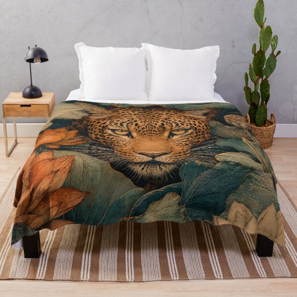 Item preview, Lotus Leopard – Vintage Botanical Art designed and sold by RkskArt.