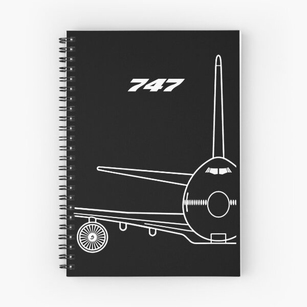 Item preview, 747 Jetliner Front View Typography Art (White Edition) designed and sold by Magazine Combate.