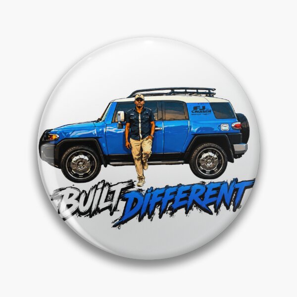 Item preview, Toyota FJ Cruiser Built Different Blue 4x4 Off Road Shirt  designed and sold by LC&LCPlatform.