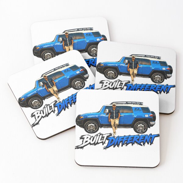 Item preview, Toyota FJ Cruiser Built Different Blue 4x4 Off Road Shirt  designed and sold by LC&LCPlatform.