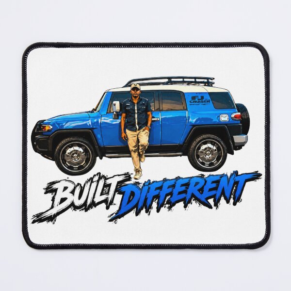 Item preview, Toyota FJ Cruiser Built Different Blue 4x4 Off Road Shirt  designed and sold by LC&LCPlatform.