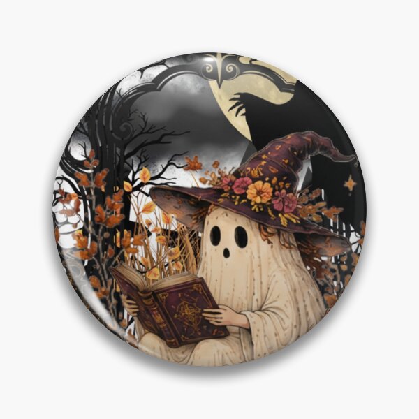 Item preview, Spooky Horror Literature Club Ghost Reading Book designed and sold by Monatte Studio.