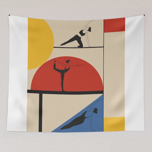 Item preview, Pilates Art Print | Minimalist Fitness Art | Modern Woman Exercise Decor | Pilates Lover Gift designed and sold by Studio pod Burom.