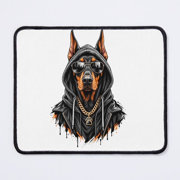Item preview, Doberman Urban Legend designed and sold by FurryPrintLab-FurryPrintLabDesign.