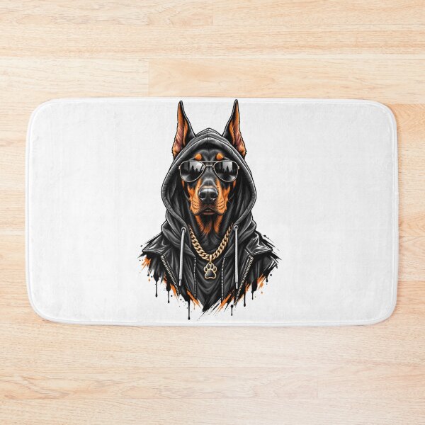 Item preview, Doberman Urban Legend designed and sold by FurryPrintLab-FurryPrintLabDesign.